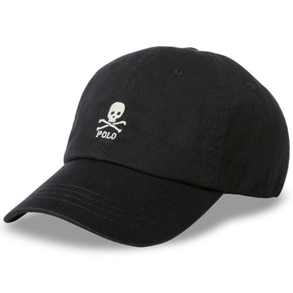 polo skull and crossbones hat